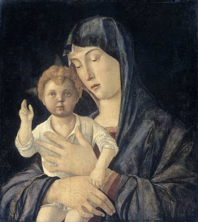 Madonna mit Kind von Giovanni Bellini (attributed to)