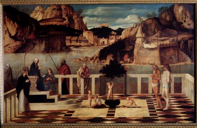 Heilige Allegorie von Giovanni Bellini