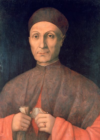 Porträt eines Gelehrten, ca. 1450-1507 von Giovanni Bellini