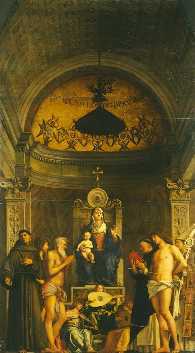 Der San Giobbe Altar von Giovanni Bellini