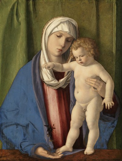 Jungfrau und Kind, ca. 1488-90 von Giovanni Bellini