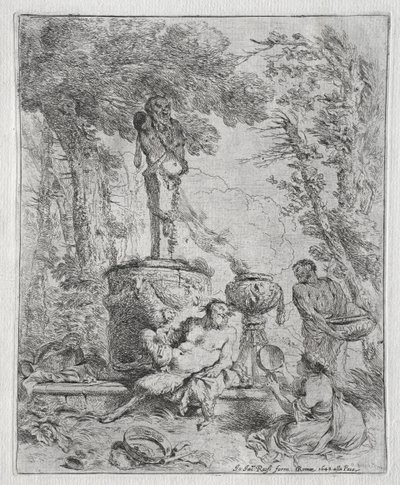Fest des Pan von Giovanni Benedetto Castiglione