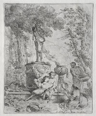 Fest des Pan von Giovanni Benedetto Castiglione