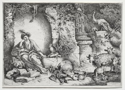 Die Melancholie von Giovanni Benedetto Castiglione