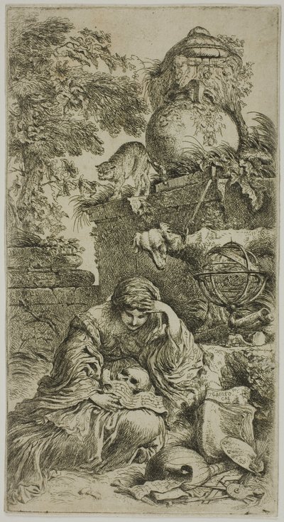 Melancholie von Giovanni Benedetto Castiglione