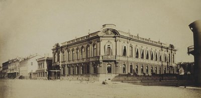Der Stroganow-Palast in Sankt Petersburg, 1860er Jahre von Giovanni Bianchi