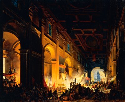 Die Plünderung Roms von Giovanni Biasin