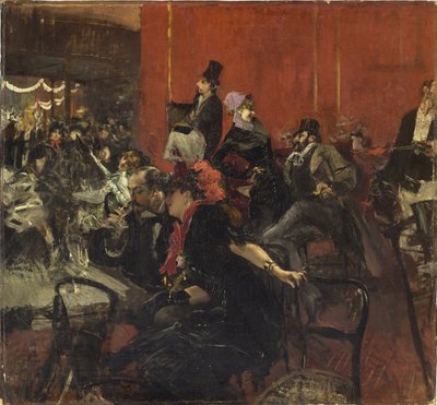 Festmahl-Szene von Giovanni Boldini