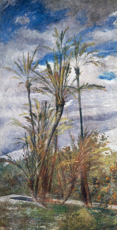 Palmen und Orangenbäume von Giovanni Boldini