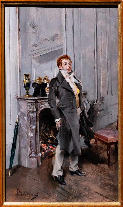 Porträt von Coquelin Ainè von Giovanni Boldini
