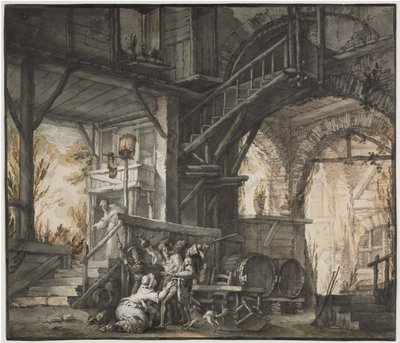 Theaterszene von Giovanni David