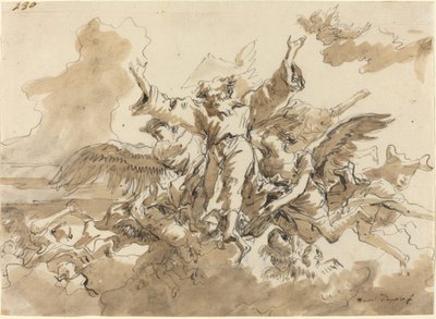 Schöpfung des Universums von Giovanni Domenico Tiepolo