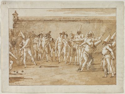 Das Spiel der Kugeln von Giovanni Domenico Tiepolo