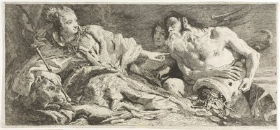 Venedig empfängt Neptuns Huldigung von Giovanni Domenico Tiepolo