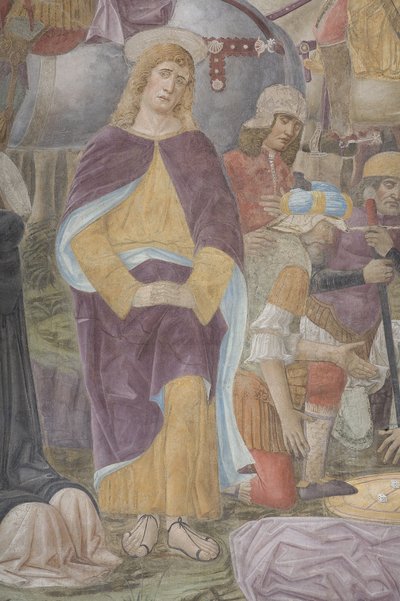 Kreuzigung, 1495 (Detail) von Giovanni Donato Montorfano