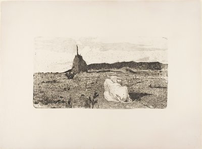 Heilige Kuh von Giovanni Fattori