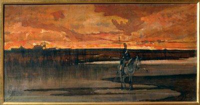 Italien, Florenz, Lanzenträger von Giovanni Fattori