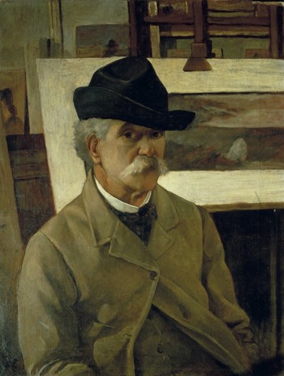 Selbstporträt von Giovanni Fattori