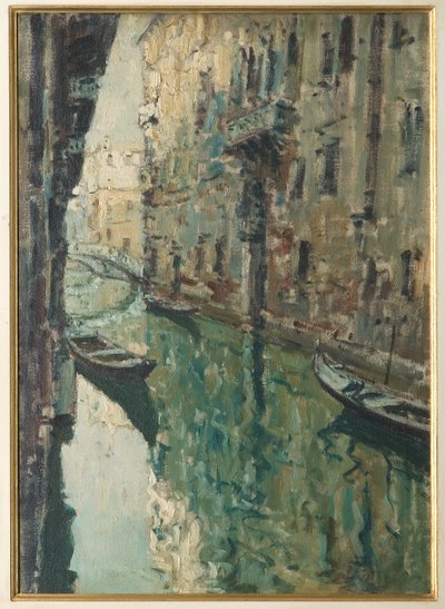 Venezianischer Kanal von Giovanni Forghieri