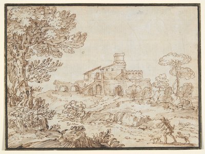 Termi de Caracalla (Bäder von Caracalla) von Giovanni Francesco Grimaldi