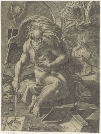 Diogenes von Giovanni Jacopo Caraglio (attributed to)