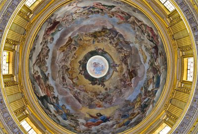 Herrlichkeit des Paradieses von Giovanni Lanfranco
