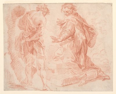 Stehende und kniende Figuren von Giovanni Paolo Panini