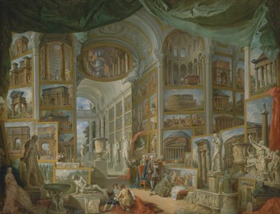 Antikes Rom, 1757 von Giovanni Paolo Pannini
