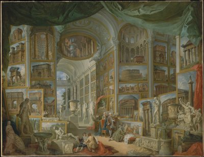 Antikes Rom, 1757 von Giovanni Paolo Pannini