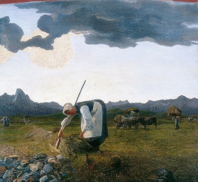 Heuernte von Giovanni Segantini