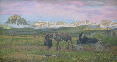Rückkehr zur Heimat von Giovanni Segantini