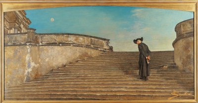Schweiz, St. Moritz, A Messa Prima von Giovanni Segantini