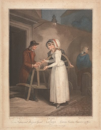 Messer, Scheren und Rasiermesser zum Schleifen von Giovanni Vendramini