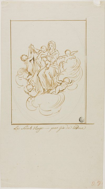 Heilige Jungfrau von Giovanni da Udine