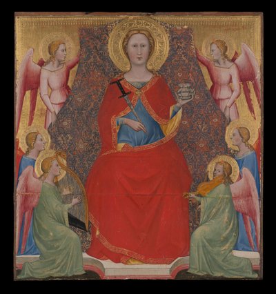 Heilige Lucia auf dem Thron von Giovanni di Bartolomeo Cristiani