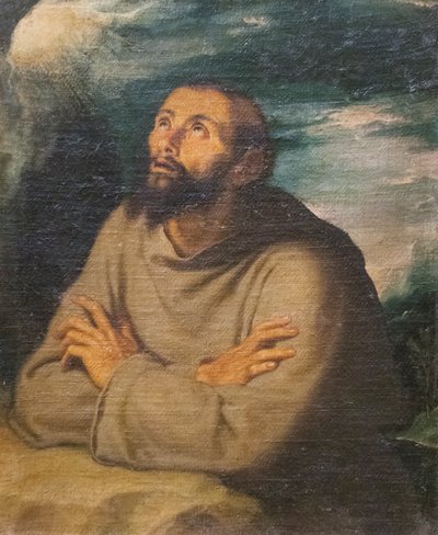 Heiliger Franz von Assisi von Girolamo Muziano