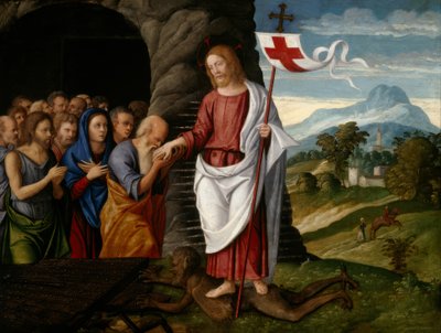 Christus in der Vorhölle von Girolamo da Santacroce