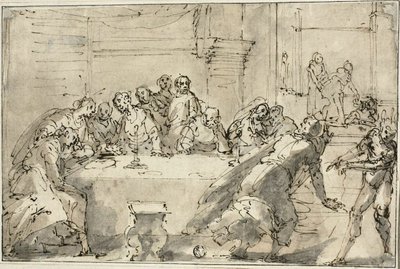 Das letzte Abendmahl von Giulio Benso