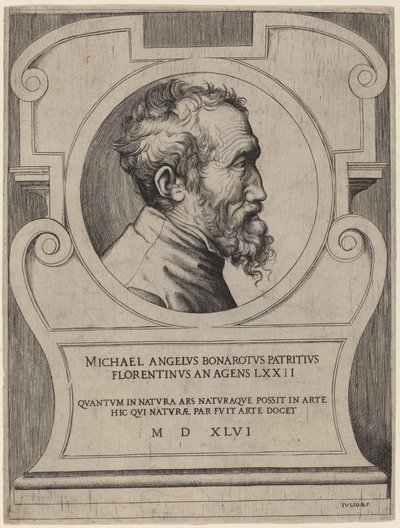 Michelangelo von Giulio Bonasone