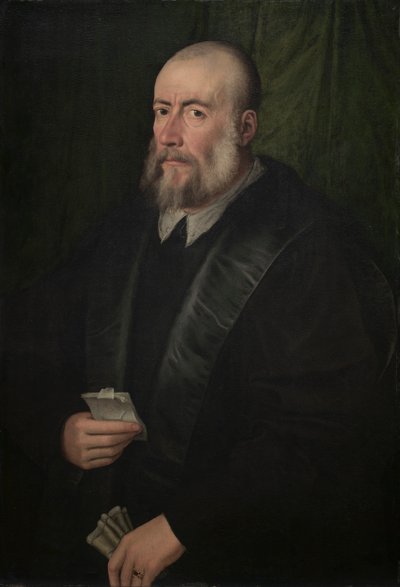 Porträt eines alten Mannes, Mitte 1500er Jahre von Giulio Campi