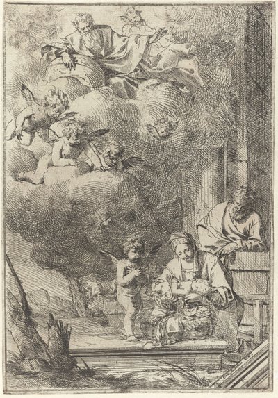 Geburt Christi von Giulio Carpioni (I)