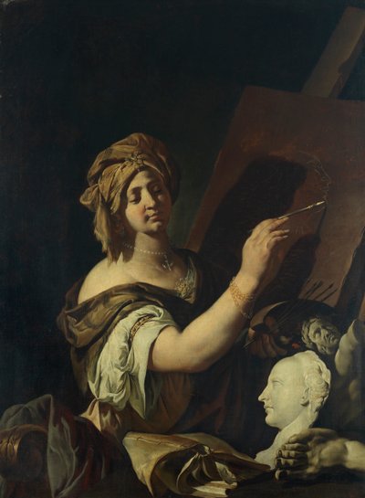 Allegorie der Malerei von Giulio Carpioni