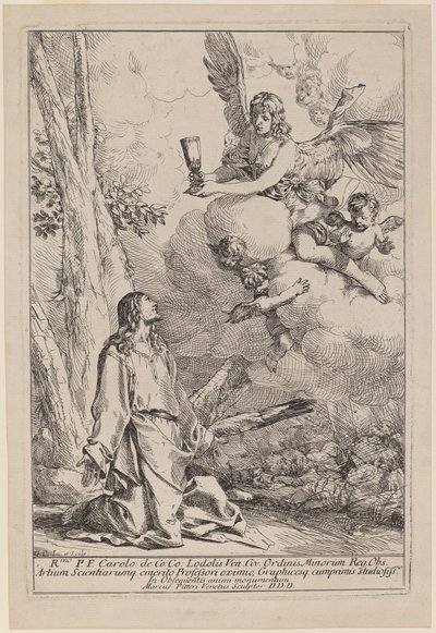 Christus am Ölberg von Giulio Carpioni