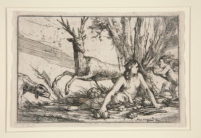 Die Erde, aus Die vier Elemente von Giulio Carpioni