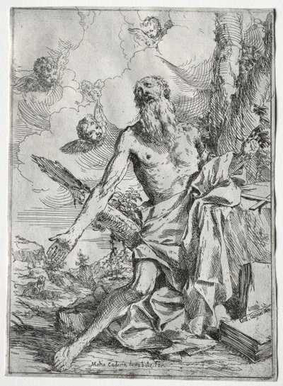 Heiliger Hieronymus von Giulio I Carpioni