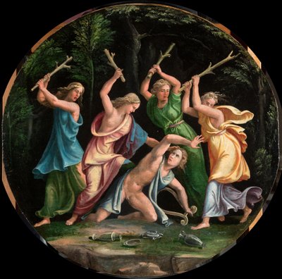 Tod des Orpheus von Giulio Romano