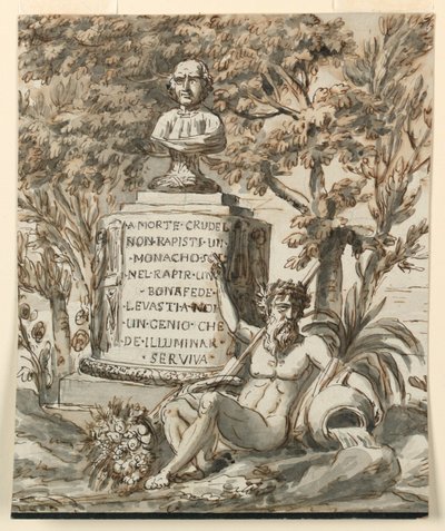 Grabdenkmal für den Mönch Bonafede von Giuseppe Barberi