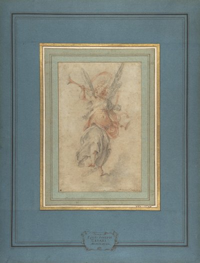 Allegorische Figur des Ruhms von Giuseppe Cesari