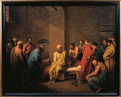 Der Tod des Sokrates von Giuseppe Diotti