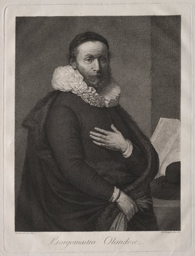 Der niederländische Bürgermeister von Giuseppe Longhi